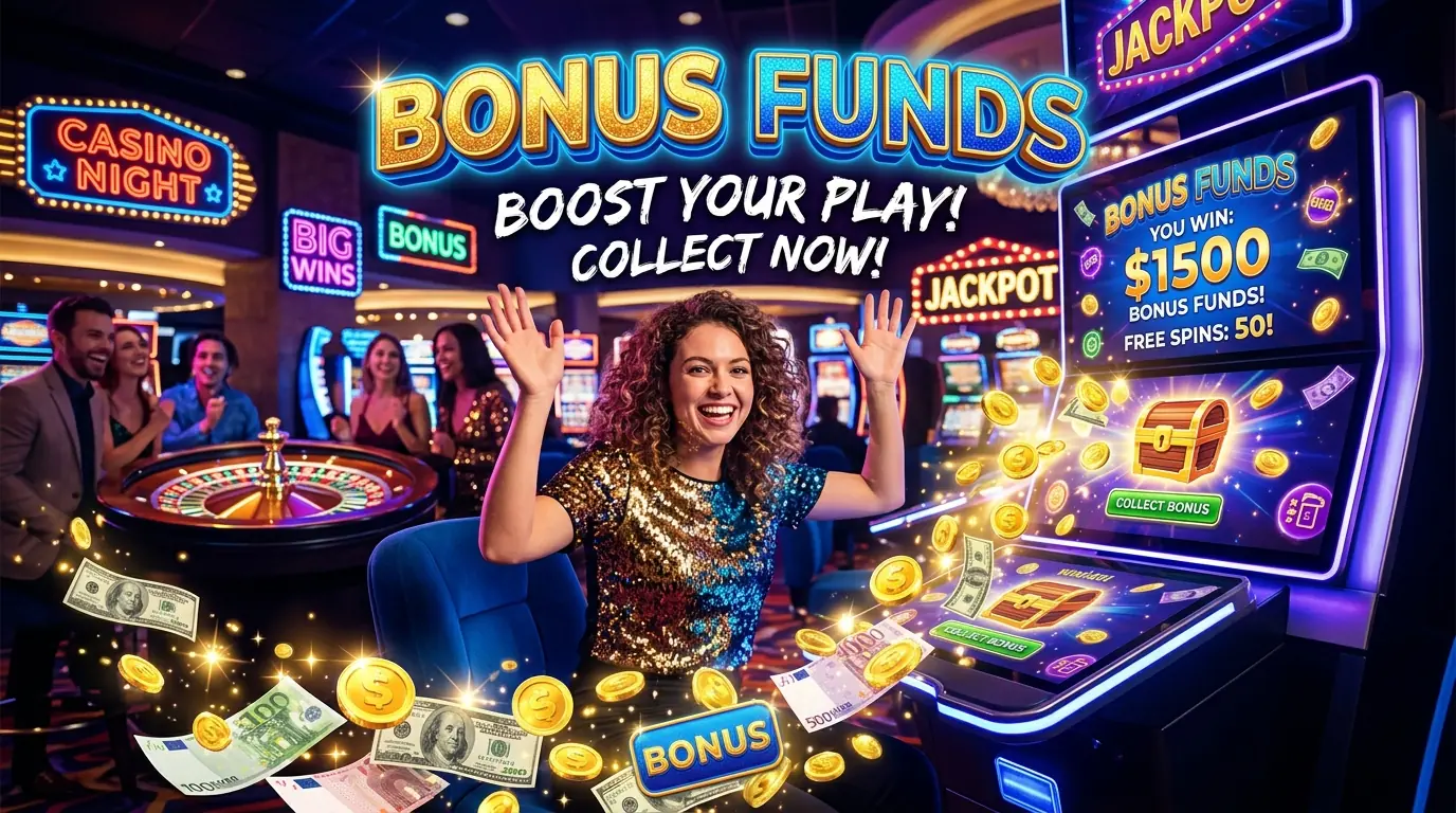 Wildz casino bonus funds