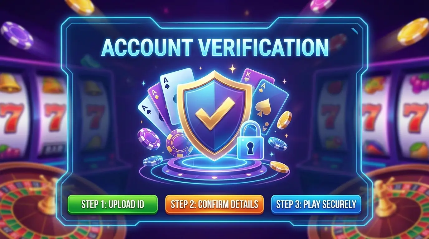 Verifiera konto hos Wildz casino