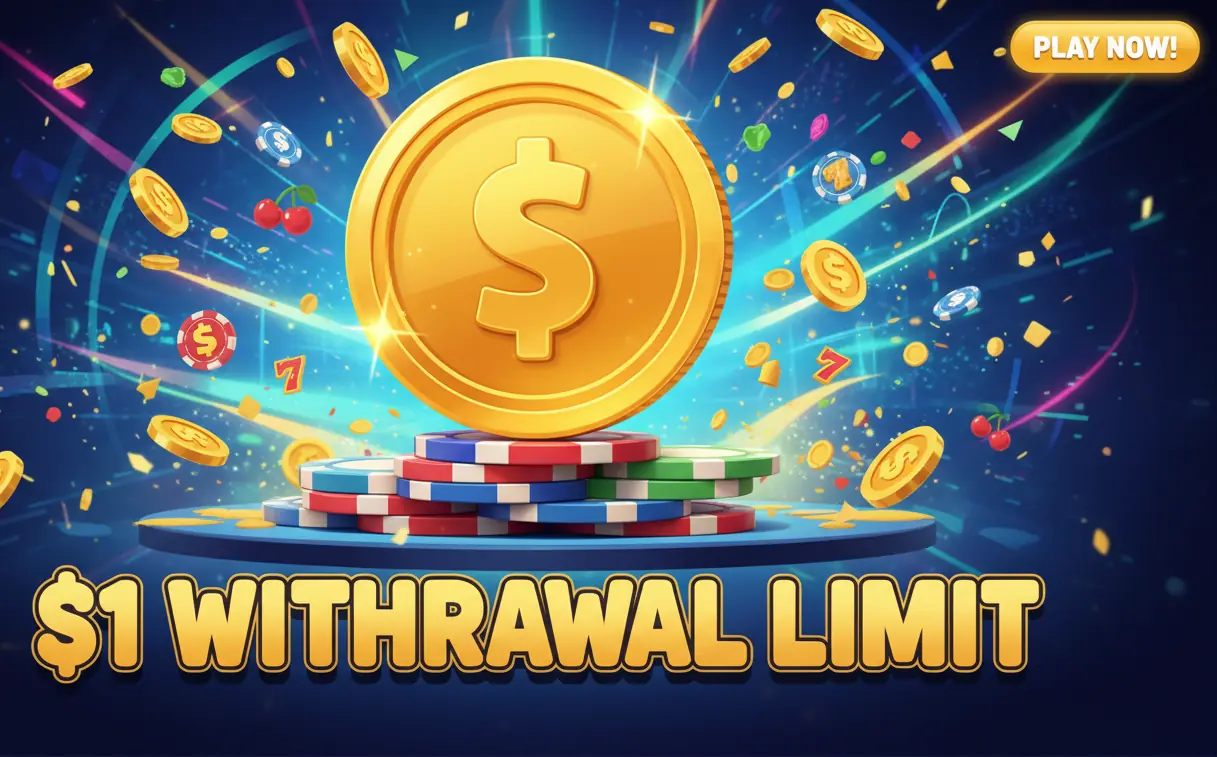 1 kr uttag hos Wildz casino